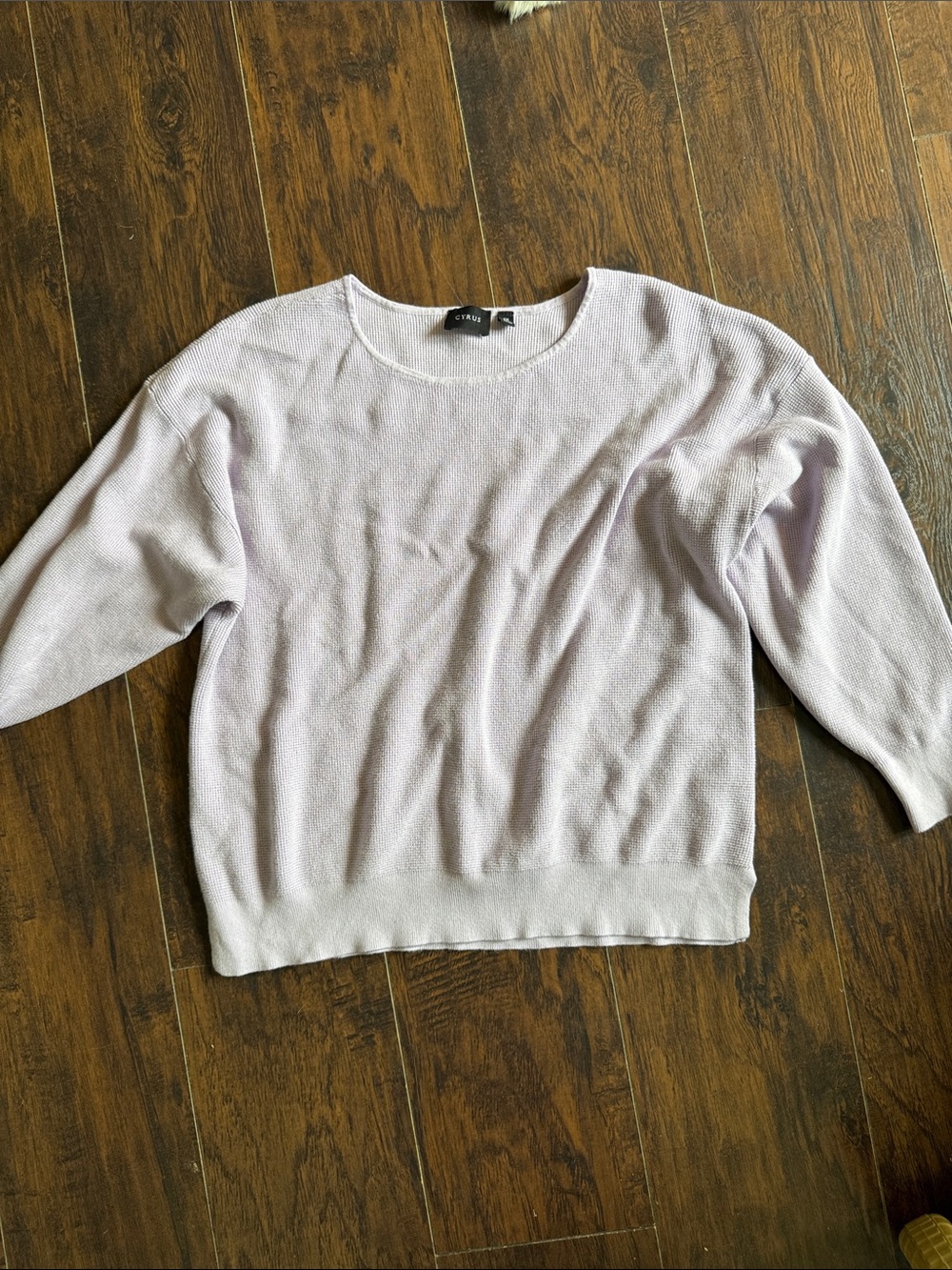 Purple sweater